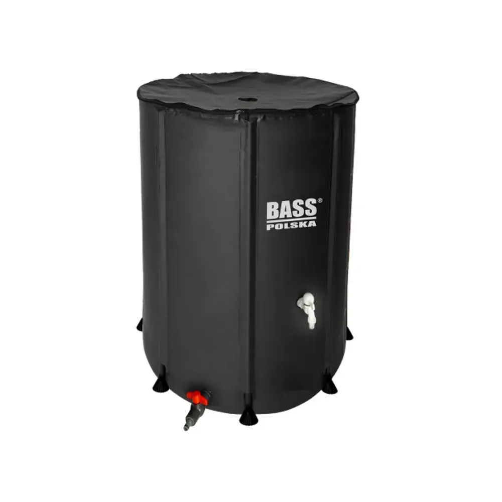 Бочка для води дощової 1000 л Bass Polska BH 8000 чорна