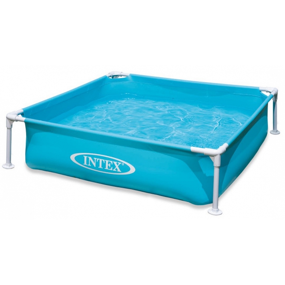 Дитячий каркасний басейн Intex 57173 (Блакитний) Mini Frame Pool (122х122х30 см)