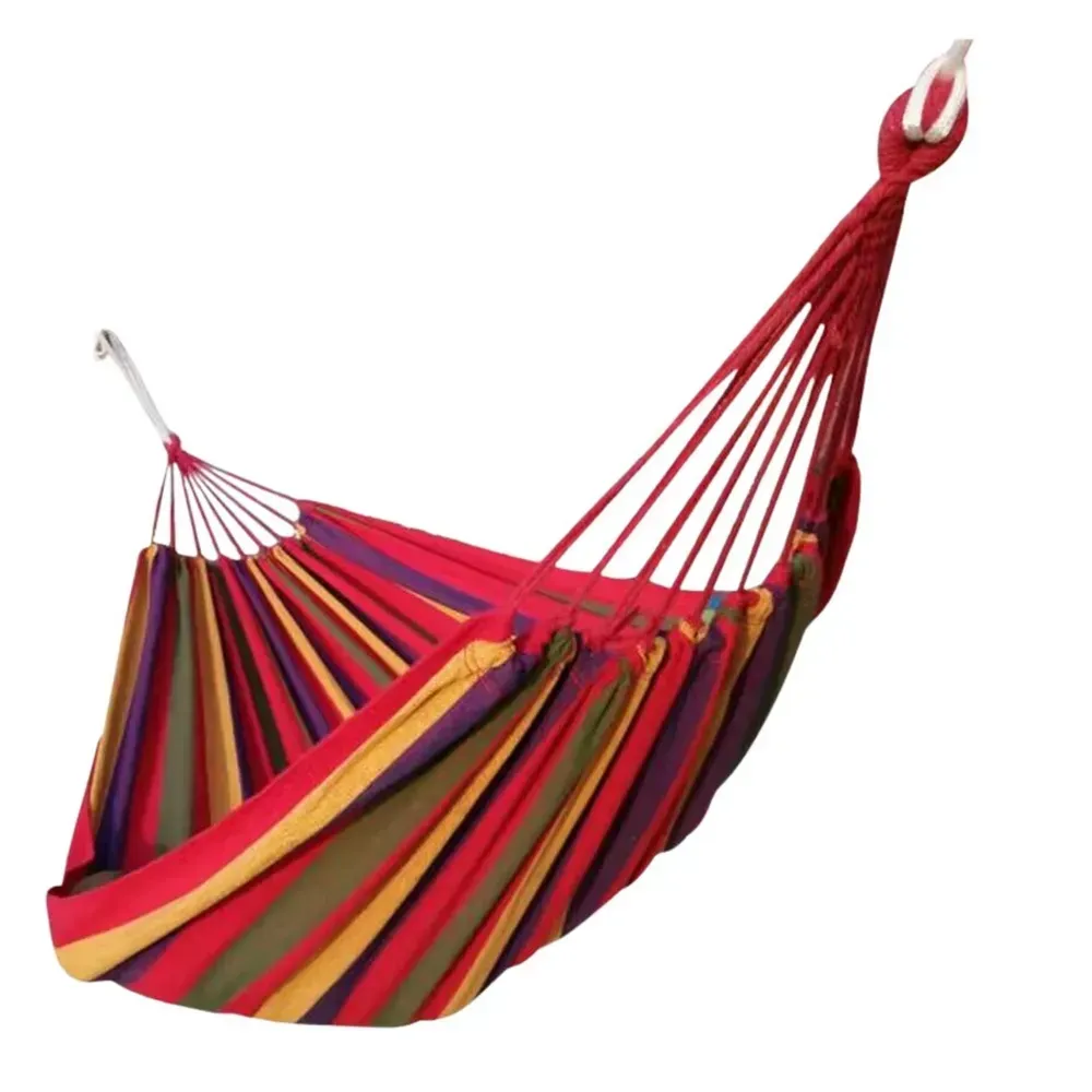 Гамак 200x100 см Garden Line HAM3323 150 кг, червоний