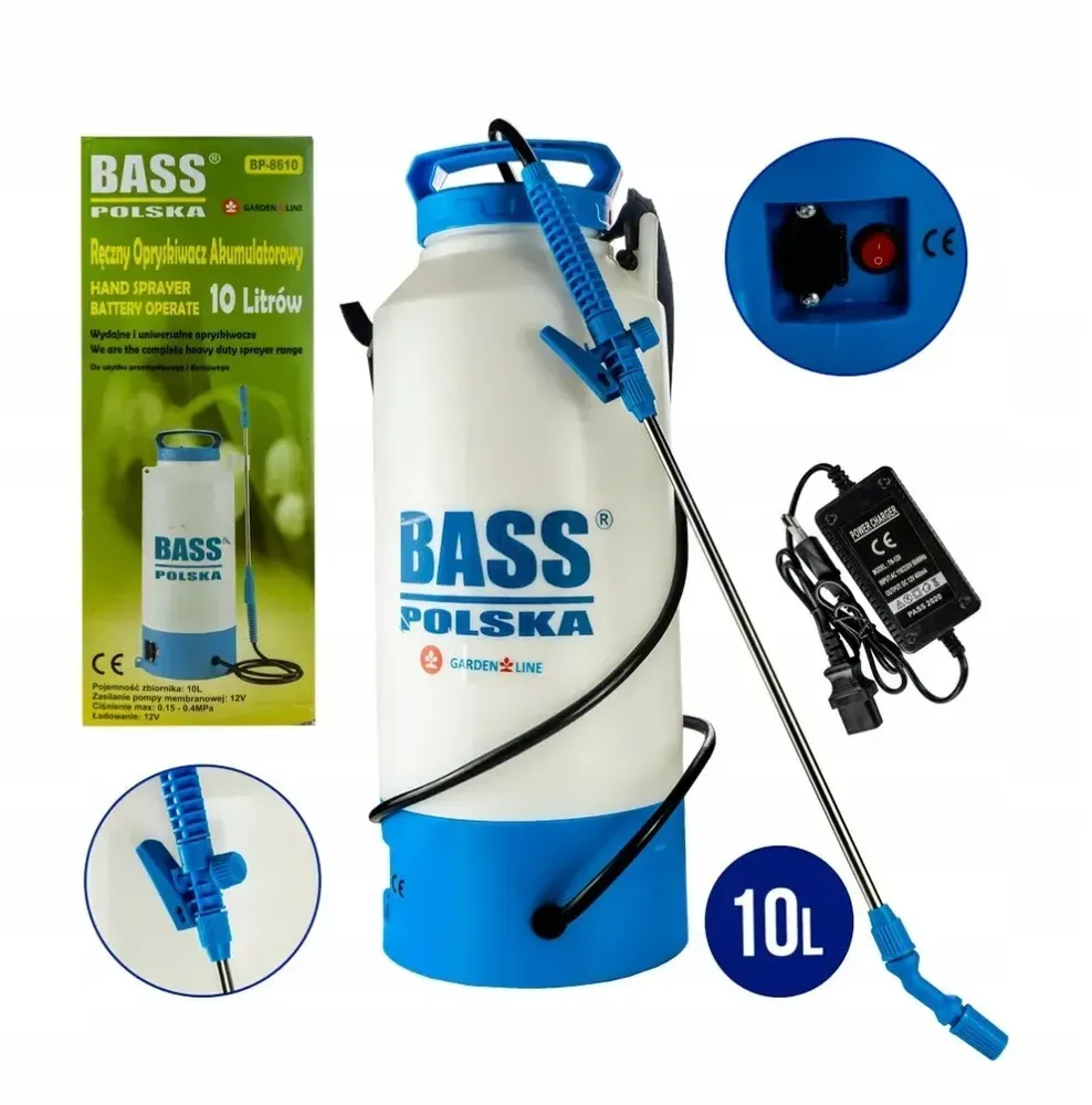Оприскувач акумуляторний 10 л Bass Polska BH 8610