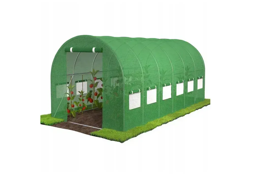 Садова теплиця 18м2 600*300*200см 25мм труба KO404179