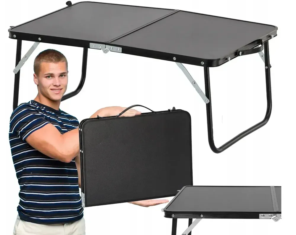 Стіл розкладний туристичний 60x40x26.5 см GardenLine OXE3248